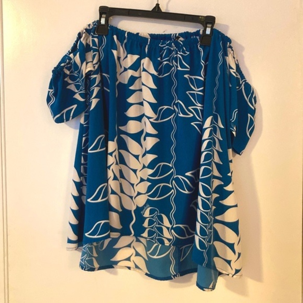 Manuheali’i Pa’u Top size M in Heliconia